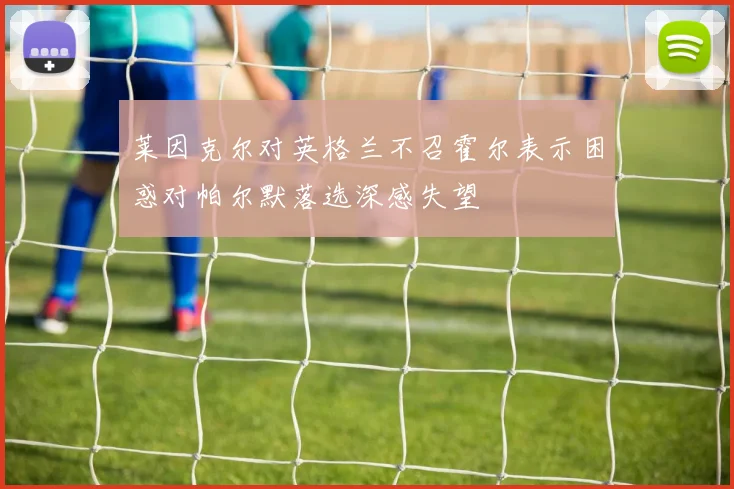莱因克尔对英格兰不召霍尔表示困惑对帕尔默落选深感失望